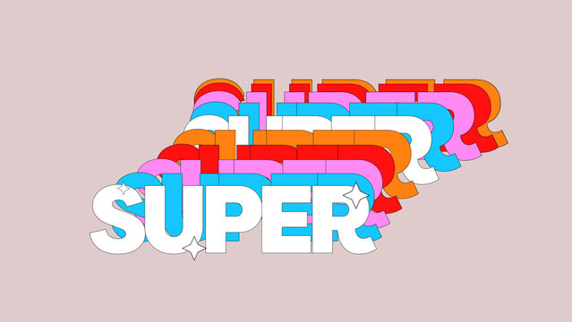 Typography Kinetic Color 4