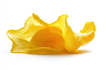 Fototapeta premium Bright Yellow Bell Peppers Isolated on White Background for Fresh Cooking Inspiration