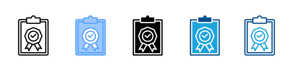 Compliance Board icon sheet multiple style collection