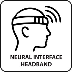 Neural Interface Headband Icon