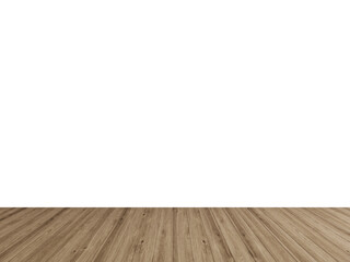 Isolated Interior Wall with Smooth Wooden Flooring PNG – Neutral Modern Background for Product Placement and Branding Designs