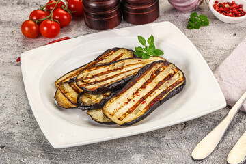  Vegan Grilled eggplant slices snack