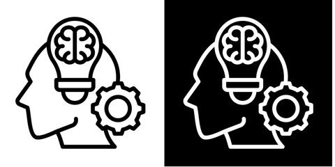 Lightbulb Idea  Icon Set White Mix Style Collection