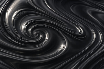 Liquid Graphene Swirl – Nanofluid Wave Texture