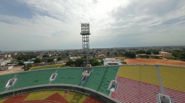 Afrique B&eacute;nin Cotonou stade
