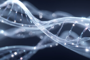 A luminous microgrid of intersecting translucent beams forming a precise analytical field, representing structured biomedical signal processing.