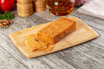 Gourmet hard aged parmesan cheese