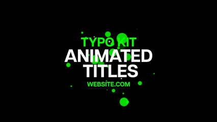 Typography Particles 6