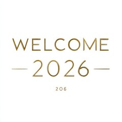 Welcome year 2026
