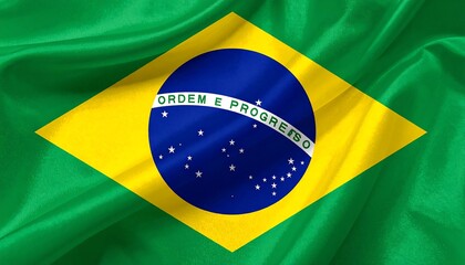 Fototapeta premium flag of Brazil