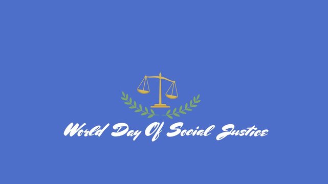 World Day of Social Justice - A Call for Equality.