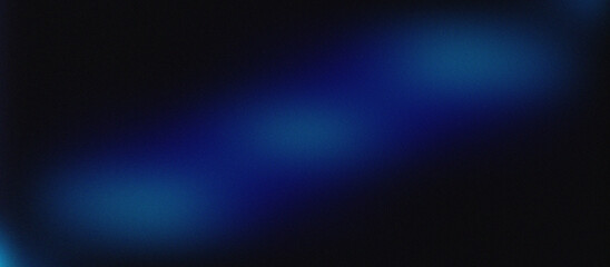 Blue Diagonal Light. Abstract Gradient Beam with Soft Fade and Motion Glow on Dark Background