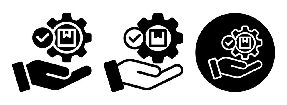 Package Management Icon Collection Glyph & Mixed Style