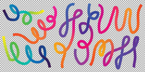 Abstract colorful neon light art sign with glowing stars design for a happy new year celebration party greeting card