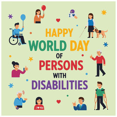Happy World Disability Day: Celebrating Global Inclusion, Diversity, and the Empowerment of People with Disabilities &ndash; Advocates for an Accessible, Equal, and Accepting Society.