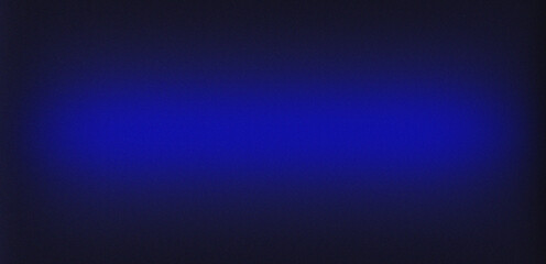 Blue Black Gradient. Abstract Central Glow with Soft Fade and Deep Visual Contrast Background