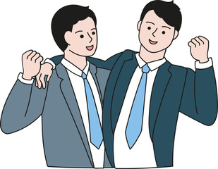 회사원 일러스트