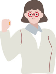 회사원 일러스트