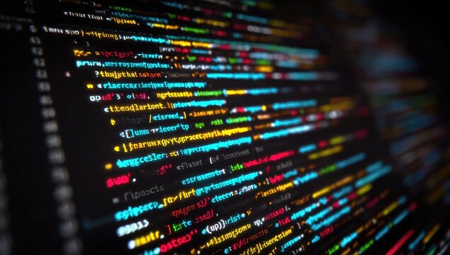 binary code background