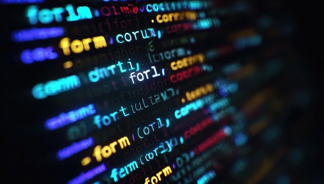 binary code background