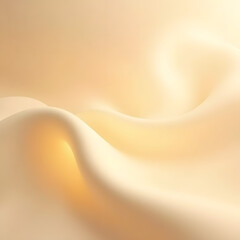 A close-up of a soft, wavy surface with a light, golden hue. Its gentle curves and smooth texture evoke a sense of luxury and warmth.