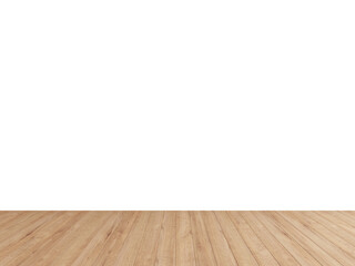 Light Oak Wooden Floor Interior PNG with Empty Black Wall Background for Room Mockup and Product Display