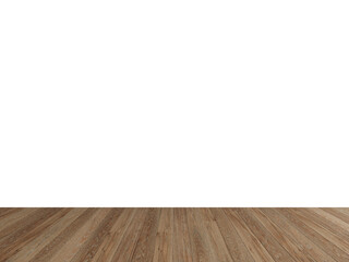 Classic Medium Oak Wooden Floor PNG with Black Wall Background for Room Mockup and Product Display Design