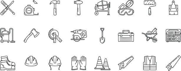 Naklejka premium Hand drawn cleaning supplies icons set sketch style