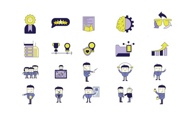 Fototapeta premium Corporate Strategy Brainstorm