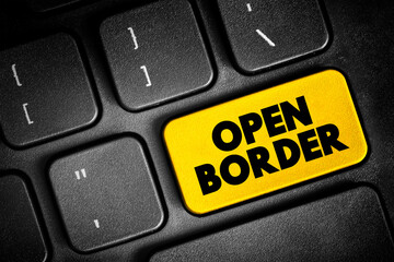 Open Border is a border that enables free movement of people between jurisdictions with no...