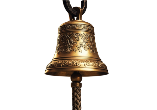 bell isolated on white