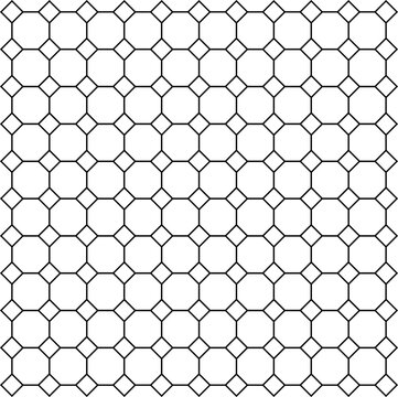 Vector pavement bricks texture. Seamless pattern of pavement with dumble interlocking textured concrete bricks.Outdoor concrete slab sidewalk.Block floor footpath or patio. Vector editable.	