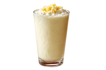 Classic salted lassi isolated on transparent background