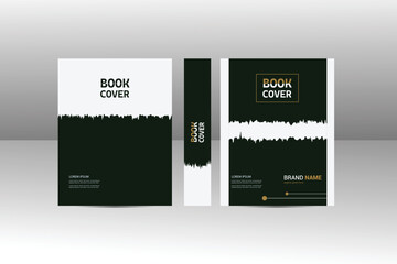 professional book cover design identity branding specialist corporate science education and modern minimalist design idea and concept