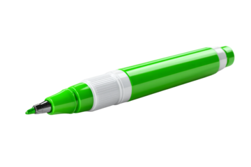 Washable marker pen isolated on transparent background