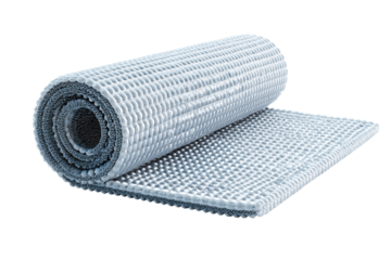 Stress relief massage mat isolated on transparent background