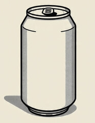 can of soda