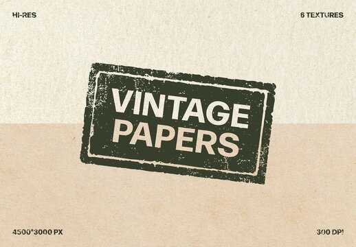 Vintage Craft Paper Textures