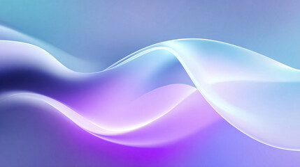 Fototapeta premium Soft Neon Gradient Wave Background