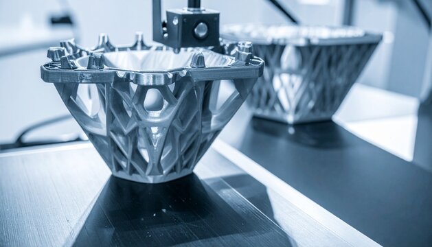 3D printing or additive manufacturing (AM) is the use of one of various processes to make a 3 dimensional object.