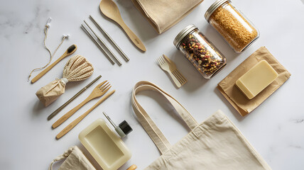 New York City street photo with an old church clock, isolated metal fork, knife, and spoon silverware set