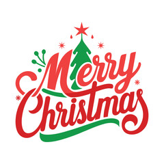 New typography of christmas style for t-shirt