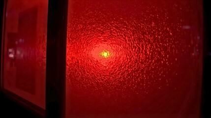 救急車の赤色灯が室内の窓ガラスを真っ赤に染めた瞬間｜不安の心理描写