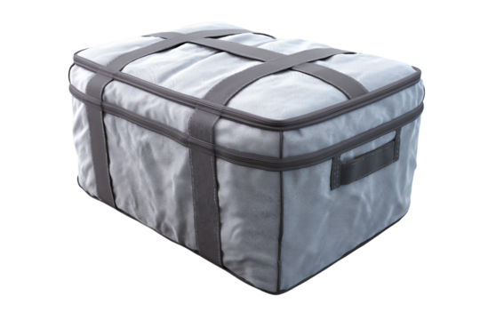 Multi-size packing cube isolated on transparent background