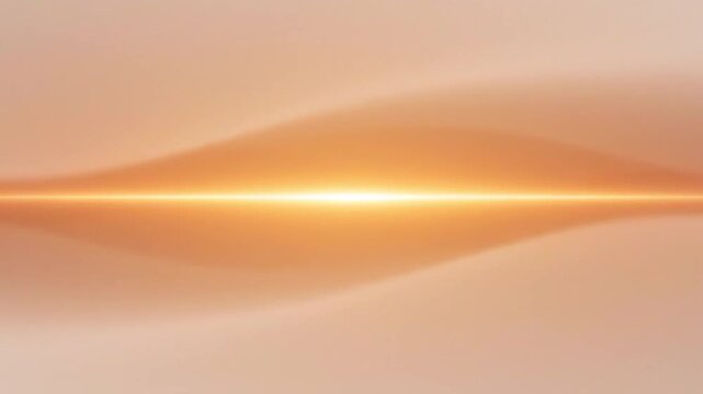 Apricot Mist Horizon Glow Wallpaper