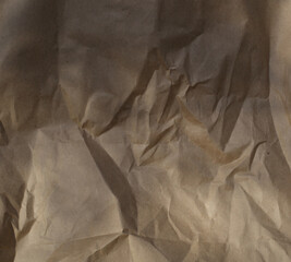 crumpled paper background copy space