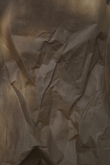 crumpled paper texture copy space,