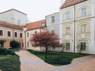 Obraz premium Vilnius University, Observatory courtyard