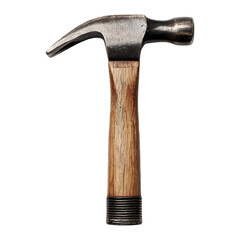 Claw hammer, isolated on transparent background