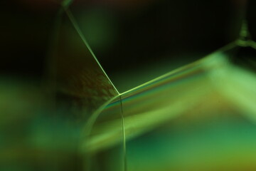 Green liquid surface, phenomenal structure, green oils on a dark background, colourful abstract, surrealistic art, iridescent effect